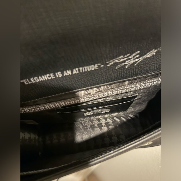 NWOT Karl Lagerfield Crossbody Checkered Purse - Picture 4 of 11